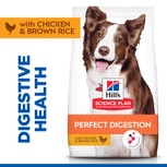 Hill's Science Plan Adult Perfect Digestion Medium Breed Chicken Dry Dog Food - 2.5kg_0